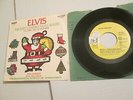 Elvis Presley 74-0572 Merry Christmas Baby Promo 45 + PS  EXCELLENT Vinyl
