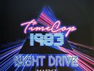 TIMECOP1983 - NIGHT DRIVE | Limited Clear & Splatter Vinyl | Synthwave | Mint