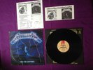 Metallica - Ride the Lightning vinyl LP 1984, Original Music for Nations MFN27.