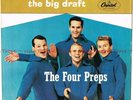 PICTURE SLEEVE ONLY 7 inch single FOUR PREPS The Big Draft/Suzy Cockroach