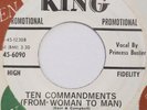 PRINCESS BUSTER & JAMAICANS Ten Commandments KING 45 ska VG++ HEAR