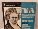 BEETHOVEN - Josef Krips - Complete Nine Symphonies - 7 LP Vinyl Box Set - NICE
