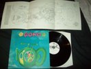 GONG Flying teapot w/TRI FOLD PROMO POSTER b/w Virgin Prog psych Space rock