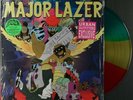 RARE  Major Lazer Free The Universe LP Vinyl Limited Edition, Tricolor Rasta)