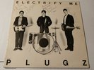 THE PLUGZ Electrify Me SIGNED Vinyl LP Plugz Recordz 1979 Chalo Quintana Punk