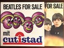 BEATLES FOR SALE CUTISTAD RARE STADA PROMOTION LP WERBEPLATTE MINT unbespielt