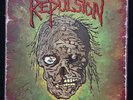 Repulsion - Horrified (1989), first press NECRO 002; ; Cov vg+, LP nm