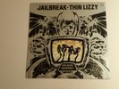 Thin Lizzy JAILBREAK LP 1976 Original Press Mercury  SRM-1-1081 VG+