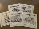 Railroad Record Club Vinyl    Set of 5 albums (#4,8,10,16 & 17)