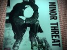 MINOR THREAT GREEN DISCHORD LP VINYL HARDCORE PUNK