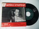 French EP Boris VIAN - Chansons impossibles - 