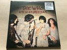 THE WHO LIVE IN AMSTERDAM   Double dark red coloured 180g 2 x vinyl lp