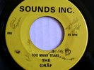 Rare 60's NC Garage Psych 45 THE GRAF Too Many Tears / Midnight Hour SOUNDS INC.