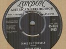 JUSTIN JONES**DANCE BY YOURSELF**MOD**SOUL**DANCER**HEAR IT