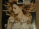 *SEALED* TAYLOR SWIFT FEARLESS PLATINUM CRYSTAL/GOLD VINYL RECORD 2 LP #34/3750