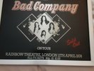 Bad Company Plaque 1974 SUPER RARE