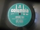 Columbia 78 rpm TONY CROMBIE  LONESOME TRAIN