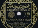 78 rpm DUKE ELLINGTON Get Yourself A New Broom UK 1933 shellac Brunswick 10