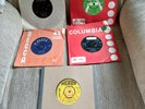 5 kathy kirby singles including singer with the band,2 demos  & a factory sample