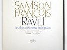 SAXF 836 SAMSON FRANCOIS & CLUYTENS Ravel piano french 1962 DELUXE STEREO LP
