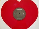The Beatles - Love Me Do / P.S. I Love You Red Heart Shaped Vinyl Record