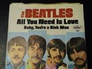 Beatles - All You Need Is Love / Baby You're A Rich Man 45 w/Picture Sleeve