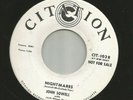 ROCKABILLY HALLOWEEN- JOHN SOWELL - NIGHTMARES  -HEAR -1959 PROMO CITATION