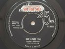 The Beatles UK Factory Sample She Loves You I'll Get You R5055 Parlophone
