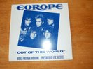 Europe - Out Of This World (World Premiere Weekend)promo double vinyl album 1988