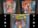 A Nightmare On Elm Street Part 1, 2 & 3 Vinyl Soundtrack MINT Horror Autographed