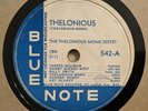 78 RPM THELONIOUS MONK QUINTET Thelonious/Suburban Eyes BLUE NOTE 542 E-