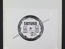 SUN RA I, Pharaoh LP Saturn 6680 Rare Cosmic Jazz Original Paste-On Art M-