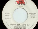 LOUISE McCORD Better Get A Move On GOSPEL TRUTH 01030 7