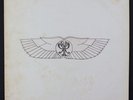 SUN RA Space Probe LP El Saturn 14200 Rare Cosmic Jazz Original Paste-On Art M-