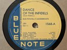 Jazz/Bop 78 RPM BUD POWELL Dance Of The Infidels/52nd St Theme BLUE NOTE 1568 E-