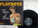 CHET BAKER & ART PEPPER SEXTET PLAYBOYS PACIFIC JAZZ PJ-1234 Japan MONO VINYL LP