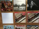 The Beatles/George Harrison/John Lennon vinyl records (9x)