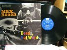 MAX ROACH DEEDS, NOT WORDS GREAT JAZZ LP DEEP GROOVE RIVERSIDE 12-28011 BEAUTY
