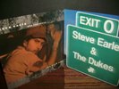 Lot: 2 STEVE EARLE re-issue LPs - Exit O / The Hard Way - New SEALED vinyl