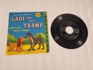 Vintage Walt Disney Productions Lady and the Tramp Little Golden Record 6