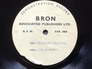 RON GOODWIN / GEORGE MARTIN -ELIZABETH & ESSEX rare UK 1961 DEMO ACETATE BEATLES