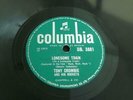 TONY CROMBIE AND HIS ROCKETS LONESOME TRAIN 1957 UK PRESS 78 RPM RECORD EX/EX