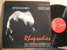 TAS RCA LSC 2471 Liszt Enesco Stokowski Rhapsodies 12S 9S RED SEAL VG++ TO NM