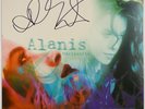 ALANIS MORISSETTE HAND SIGNED JAGGED LITTLE PILL VINYL - IRONIC - VERY RARE.