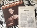 Woody Guthrie Sings Folk Songs with Leadbelly, Sonny Terry etc Vintage Vinyl
