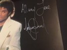 Thriller LP signe Par Michael Jackson
