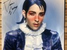 DORIAN ELECTRA ?- Flamboyant deluxe silver VINYL LP signed autographed signiert