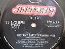 RUSH Distant Early Warning / Between The Wheels 1984 US PROMO 12