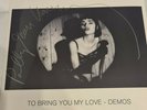 PJ Harvey Hand Signed - To Bring You My Love Demo's Vinyl - SOLD OUT 250 Copies