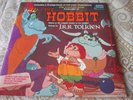 The Hobbit - Disneyland Records soundtrack 1977 LP 3819 Rankin/Bass color book